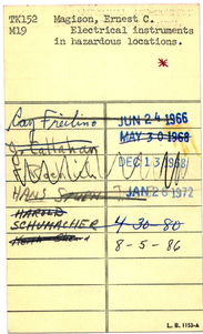 Library card: we've come a long way, baby!