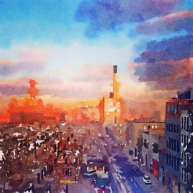 Cool travel photography tricks: Waterlogue
