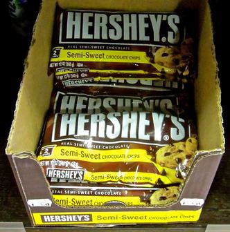 Chocolate chips in Seville, Spain