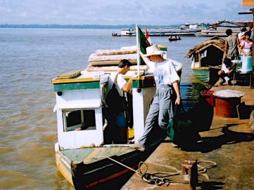Amazon River, adventure travel better than the office!