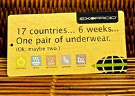 Travel laundry made simpler by ExOffcio underwear