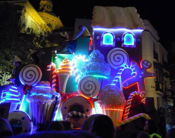 Karen McCann, Seville Cabalgata, Lose reyes Magos
