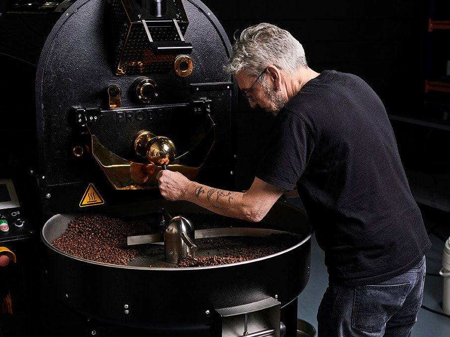 Monks Coffee Roasters, Amsterdam / Patrick Abbott /Pandemic in Europe / Karen McCann / EnjoyLivingAbroad.com