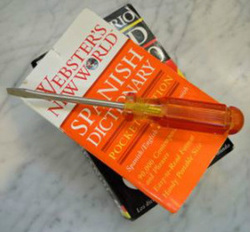 Spanish lessons, Spanish dictionary, language flubs, Karen McCann