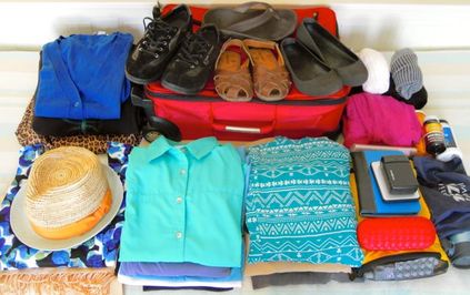 Karen McCann Packing Tips  3 months, 1 bag