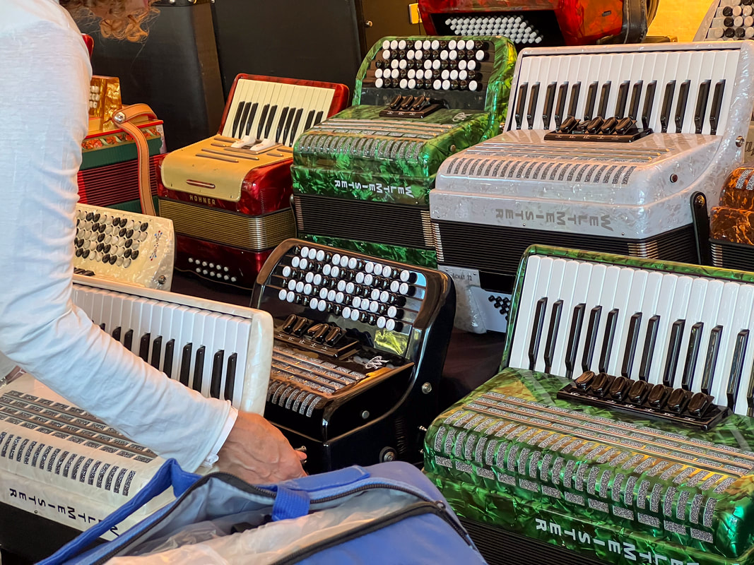 Cotati Accordion Festival 2023 / Nutters World Tour / California / Karen McCann / EnjoyLivingAbroad.com