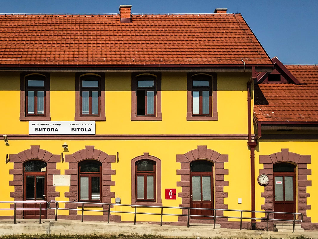 Bitola Train Station / North Macedonia / Karen McCann / EnjoyLivingAbroad.com