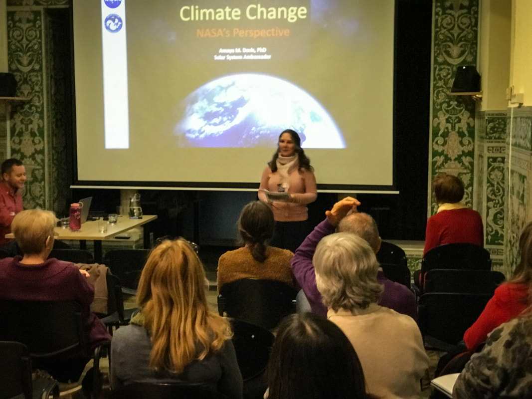 An Optimist's Guide to Emergencies & Disasters / Amaya Davis, NASA scientist / ClimateRecovery.org / Karen McCann / EnjoyLivingAbroad.com