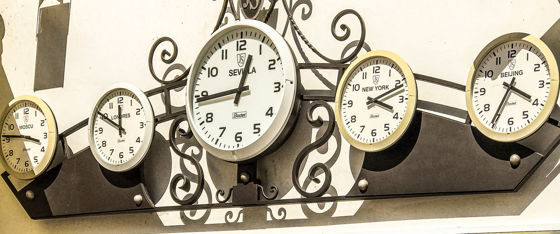 Seville clock shop, goofy / Where in the World Can You Relax? / The Amigos Project / Karen McCann / EnjoyLivingAbroad.com