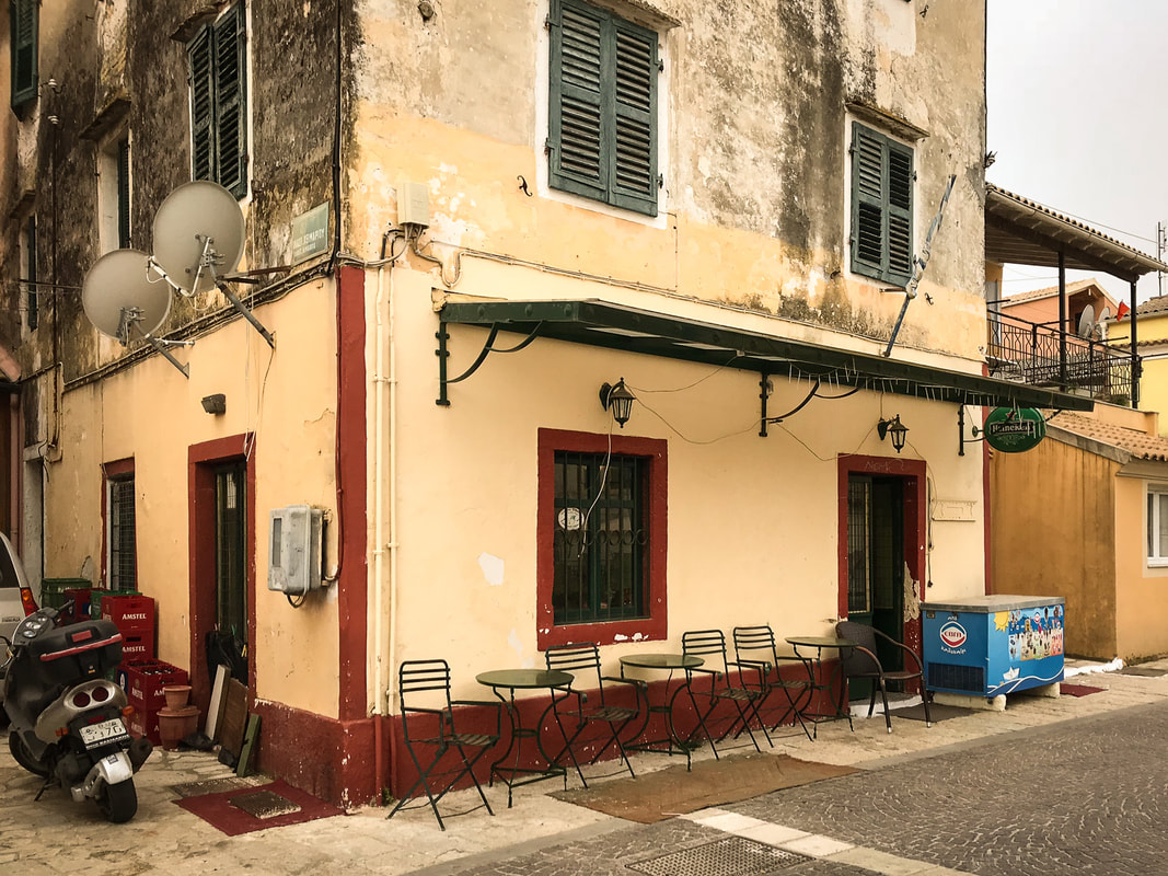 No-name dive bar, Corfu, Greece / Dive Bars of the Mediterranean / Karen McCann / EnjoyLivingAbroad.com