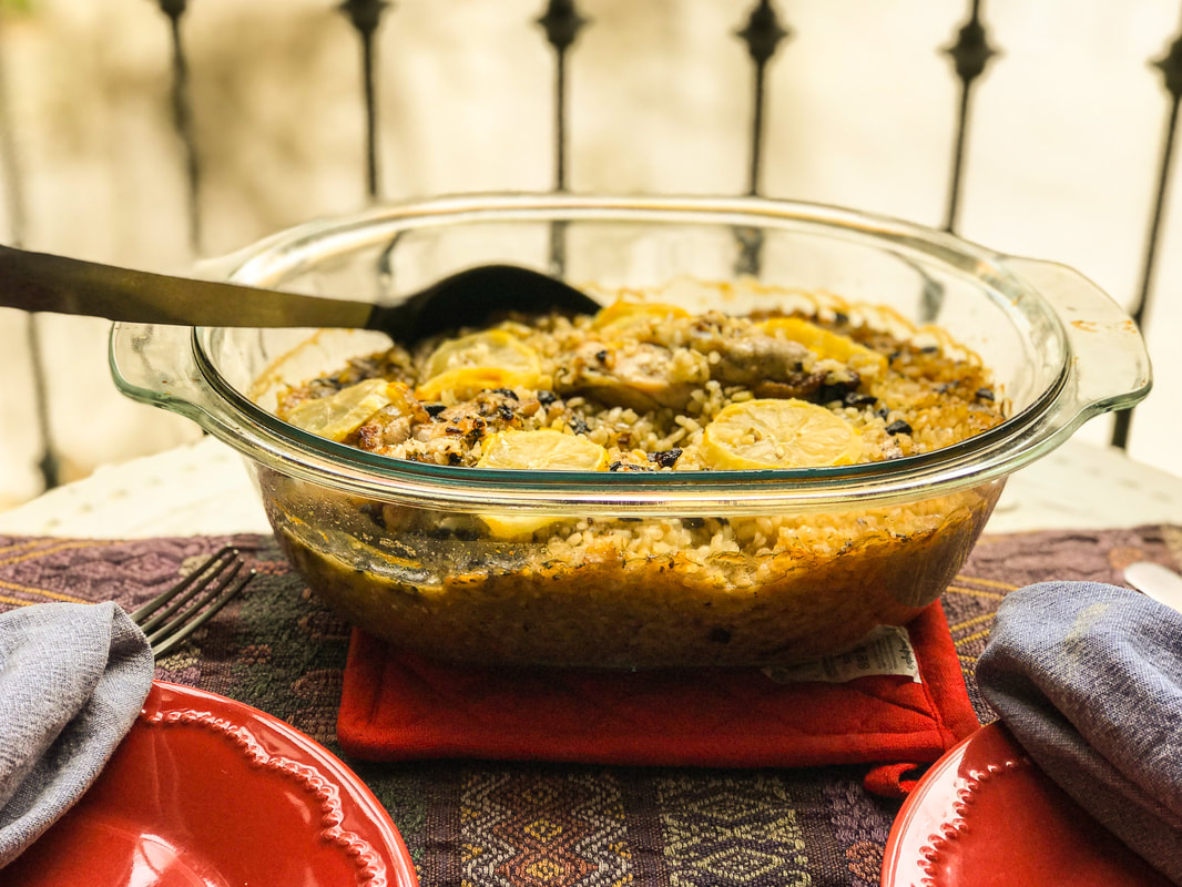 Comfort food in Pandemic Lockdown Seville Spain / Karen McCann / EnjoyLivingAbroad.com