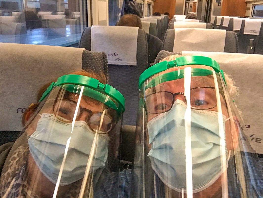 Harrowing Pandemic Trip from Seville to SF / Karen McCann / EnjoyLivingAbroad.com