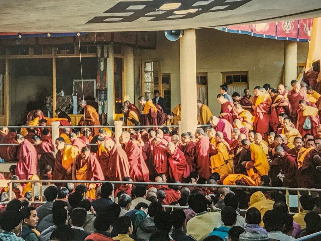 Dalai Lama, 1995 / Science of Happiness Course, UC Berkeley's Center for the Common Good / 2021 / Karen McCann / EnjoyLivingAbroad.com