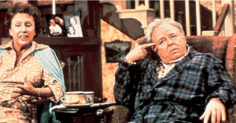 Grumpy Archie Bunker / Grumpiness Seminar / Karen McCann / EnjoyLivingAbroad.com