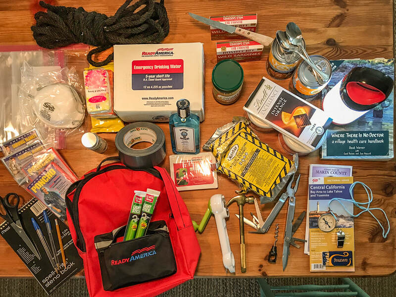 Packing for California's Danger Zone / Karen McCann / EnjoyLivingAbroad.com