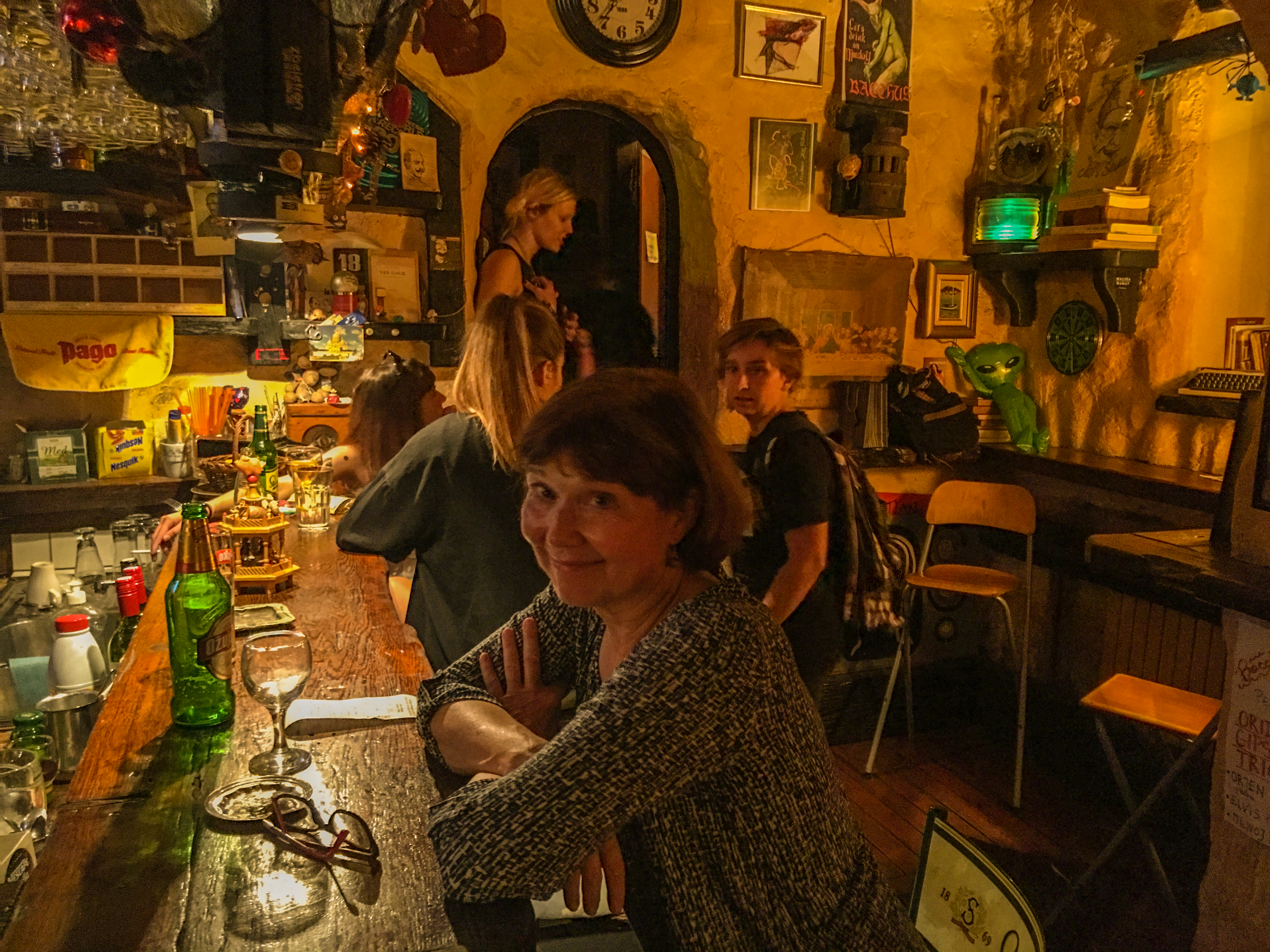 In a Croatian dive bar / 