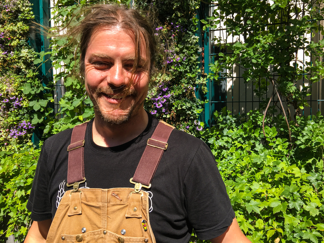 Mattias, brewmaster of Bryggeri / Helsinki Is for Foodies / Karen McCann / EnjoyLivingAbroad.com 