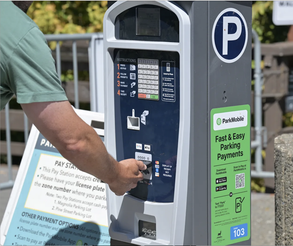 San Anselmo Parking Meter / Europe v. USA / Home 2.0 / Karen McCann / EnjoyLivingAbroad.com