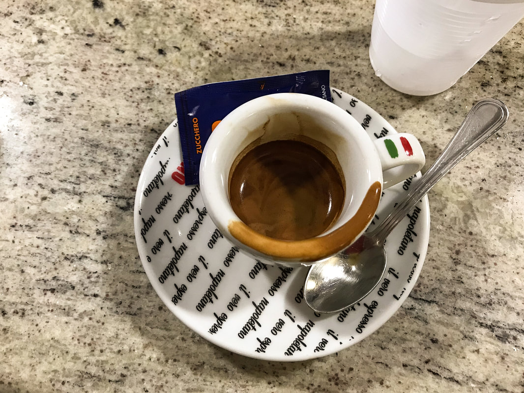 Naples Coffee Customs / Bar Nilo, Napoli / Dive Bars of the Mediterranean / Karen McCann / EnjoyLivingAbroad.com