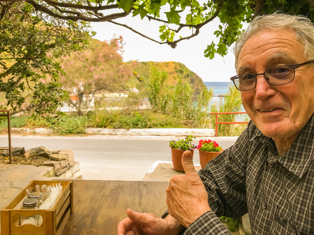 Ikaria Island, Greece / Popi's Restaurant / Karen McCann / EnjoyLivingAbroad.com