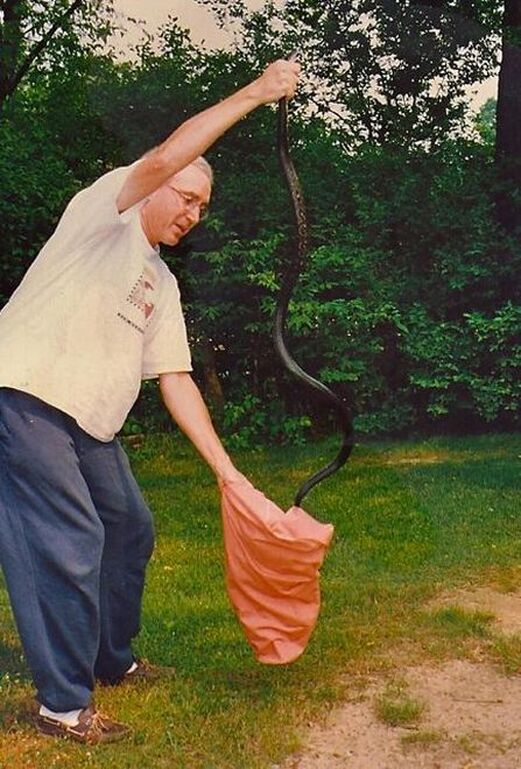 Capturing the snake / Travel as preparation for pandemic / Karen McCann / EnjoyLivingAbroad.com