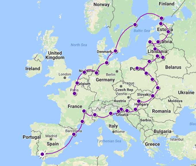 3-Month Rail Trip / Long Trip Ends with Wow Finish / Karen McCann / EnjoyLivingAbroad.com