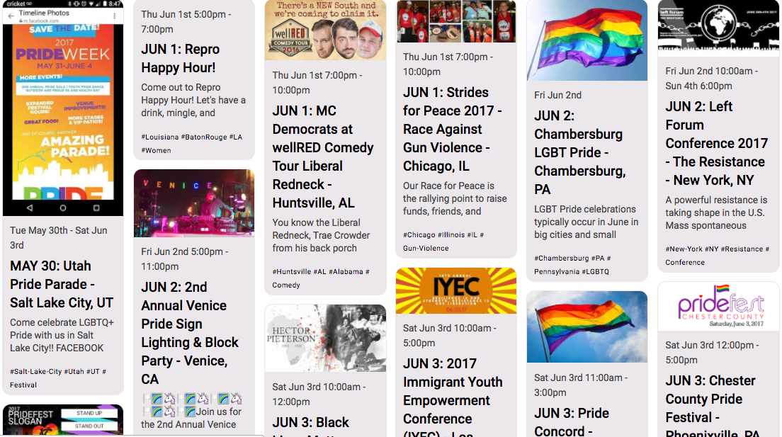 Michael Moore's Resistance Calendar / Resistance Summer 2017 / Karen McCann / enjoylivingabroad.com