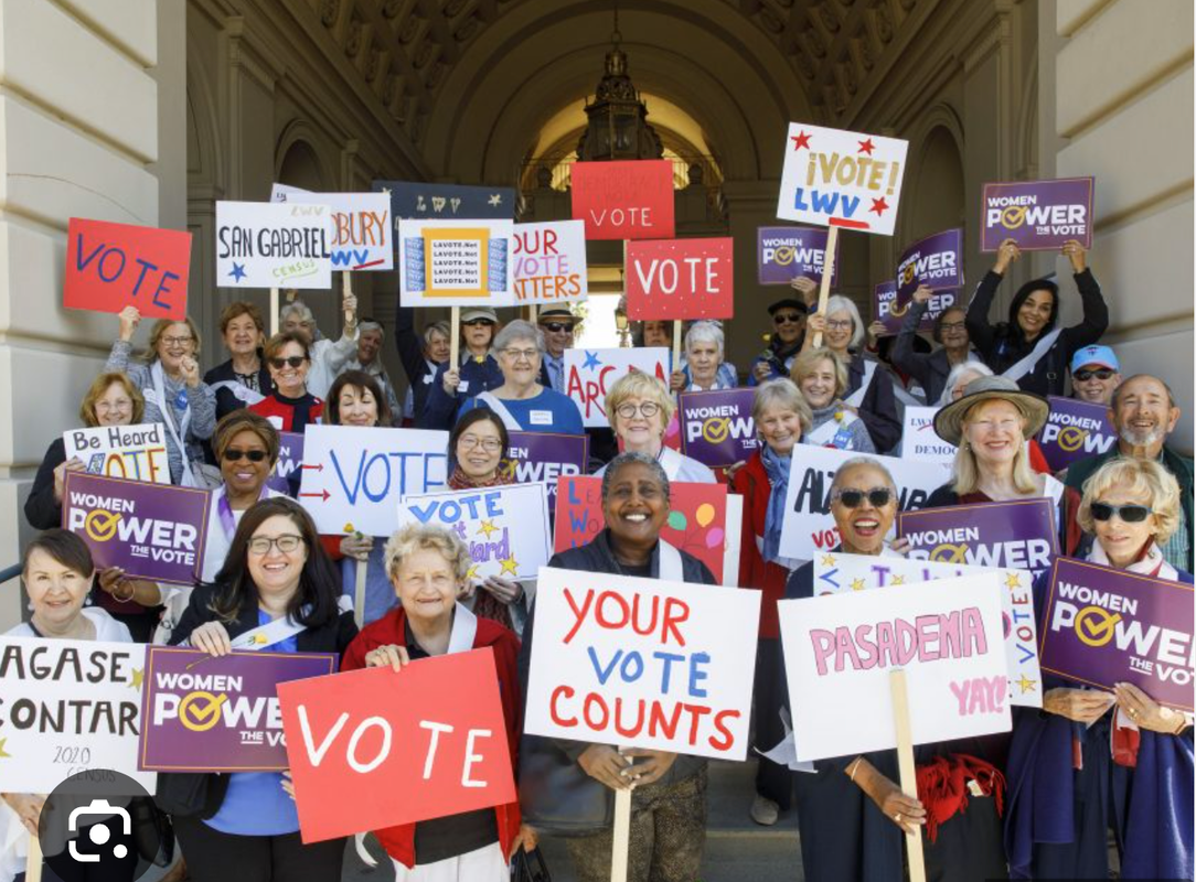 League of Women Voters / Aging Gracefully / Finding Hope / Karen McCann / EnjoyLivingAbroad.com