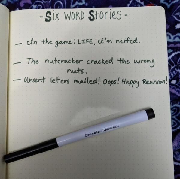 Six Word Memoirs / October 2020 Survival Guide / Karen McCann / EnjoyLivingAbroad.com 