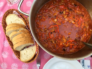 Dinner with Airbnb Hosts / Peaceful Pécs, Hungary / Karen McCann / EnjoyLivingAbroad.com