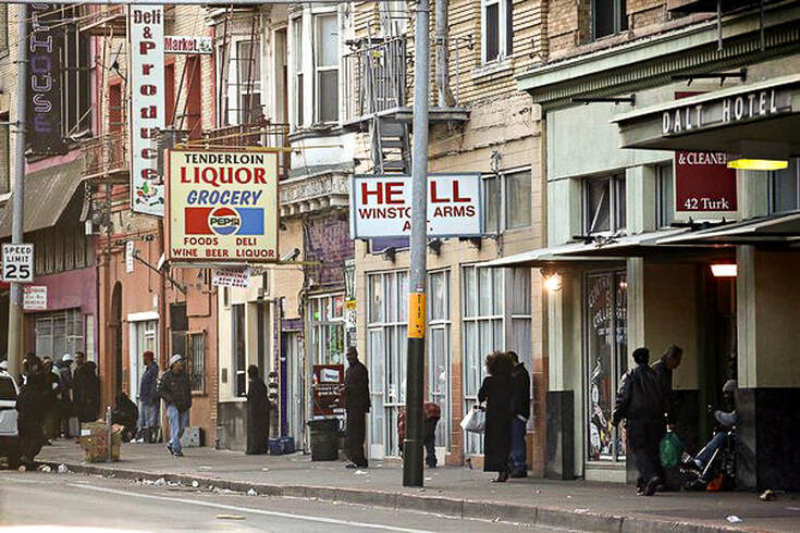 San Francisco Tenderloin Tour / Out to Lunch in Cheap & Cheerful SF / Karen McCann / EnjoyLivingAbroad.com