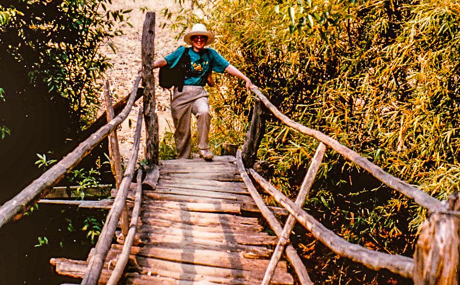 Bridge in Thailand / Travel as preparation for pandemic / Karen McCann / EnjoyLivingAbroad.com
