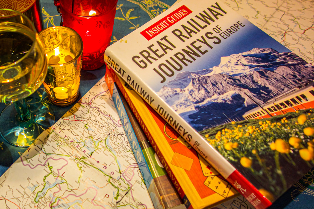 Railway Journeys book / Travel Boosts Your Brain / Karen McCann / EnjoyLivingAbroad.com