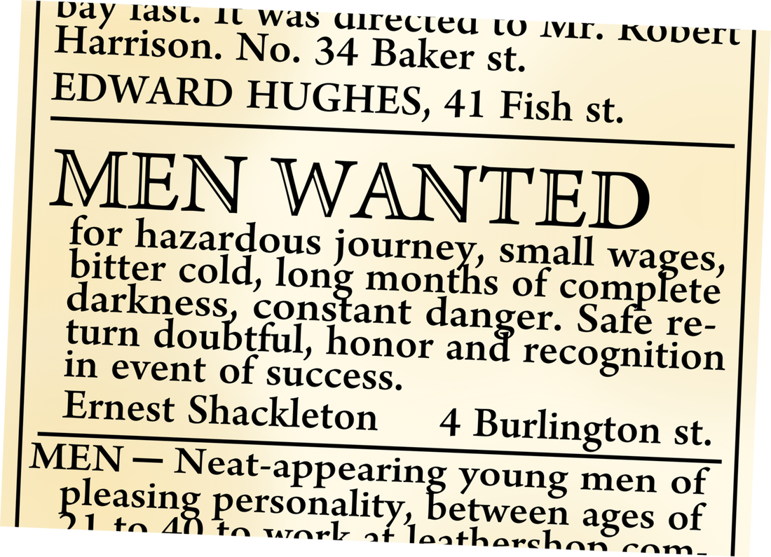 Shackleton Ad a Myth / Survive Worst Case Scenerio with Opitmism / Karen McCann / EnjoyLivingAbroad.com